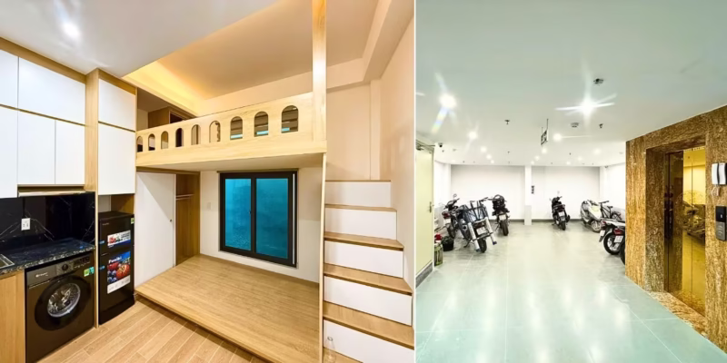 Nhà dòng tiền và căn hộ cho thuê đầy đủ nội thất